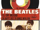BEATLES Ill Cry Instead / Happy Just To Dance 1964 CAPITOL US 45 & FAIR PIC SLV