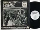 KERRVILLE FOLK FESTIVAL 1975 2x LP, booklet T. Van Zandt Guy Clark Augie Meyer +