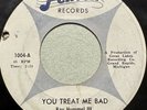 THE JUJUS-You Treat Me Bad/Hey Little Girl-RARE Garage Rock FENTON 45 RPM