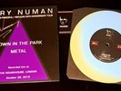 GARY NUMAN - DOWN IN THE PARK / METAL (LIVE) - SIGNED COLOURED VINYL 7