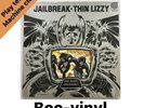 Thin Lizzy “Jailbreak” Original Lp Vinyl Record Die Cut Sleeve Space Ships Uk