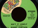 ROBBY FORTSON Ain't It Lonely 45 Pzazz Rare 1969 LA Sweet Soul Promo M-