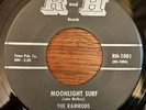 Surf Instro THE RAMRODS Night Ride / Moonlight Surf 45 rpm R&H RARE garage VG