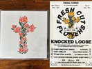 KNOCKED LOOSE X FRESH CUT FLOWERS You Won’t Grow Variant 8/100 includes Poster