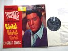 Elvis Presley - Girls  Girls  Girls - UK 1962 silver spot Mono vinyl LP Nr. mint