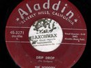 R&B Doo Wop 45 - THE DODGERS - Drip Drop / Cat Hop - ALADDIN - 1st Press Rocker