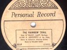 Rare 78rpm - Columbia Personal Record 1926 - Nelson Eddy - His First Record
