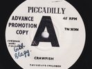 THURSDAY'S CHILDREN Crawfish RARE M- UK DEMO 45 sleazy mod popcorn garage HEAR
