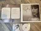 Taylor Swift The Tortured Poets Department Hand Signed Cd + Vinyl Bundle