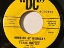 R&B Mod Jump Blues - Frank Motley - Honking At Midnight - DC 45 - rare