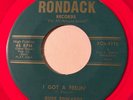 R&B Soul Proto-Funk - Duke Edwards - I Got A Feelin' - Rondack 45 - holy grail