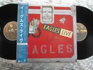 Eagles ‎   Eagles Live   Japanese IMPORT  LP Asylum Records P-5589-90Y