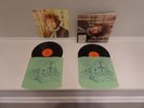 BOB DYLAN BLONDE ON LP  UK CBS w/ SONG STICKER/IN-STORE PROMO DISPLAY