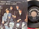 THE BEATLES 'I NEED YOU/DIZZY MISS LIZZY' 7