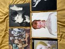 DAVID BOWIE 5x12'' VINYL SINGLES, Honky Dory, The Man Who Sold The World, Etc