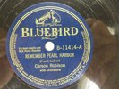 Carson Robison - BLUEBIRD B-11414 - Remember Pearl Harbor - WWII