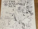 Vintage The Singing Nun, Complete 1963 LP with original Watercolor Sketches