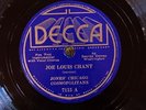 Decca 7115 Jones Chicago Cosmopolitans   JOE LOUIS CHANT  E+ 78 rpm Albert Wynn