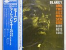 ART BLAKEY & THE NEW JAZZ MESSENGERS S/T BLUE NOTE GXK8044 JAPAN OBI VINYL LP