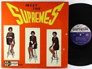 Supremes - Meet The Supremes LP - Motown Mono DG