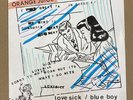 ORANGE JUICE- BLUE BOY- ORG UK POSTCARD HAND COLOURED FOLDABLE SLEEVE 7