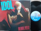 Billy Idol ORIG OZ Promo LP Rebel yell VG+ '83 Chrysalis L38156 New wave Rock
