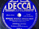 Andrews Sisters - Original 78 rpm Boogie Woogie Bugle Boy - Decca 3598 - Nice E