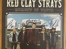 The Red Clay Strays FULL BAND SIGNED Moment Of Truth Seaglass Vinyl Record NEW