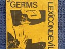 The Germs 1978 Lexicon Devil Goldenrod Sleeve Slash Records Scam 101 7