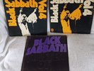Black Sabbath  2 No Vol 4 & 1 No Master Of Reality vinyl LP's