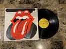 THE ROLLING STONES SUCKING IN SHRINK WITH HUGE HYPE STICKER NM