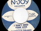 1966 LOUISIANA GARAGE 45 - THURSDAY'S CHILDREN on N-JOY - HEAR