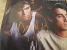 AUTOGRAPHED GEORGE MICHAEL 1980s MINT-EXC Wham  – Freedom / Heartbeat 05409 45