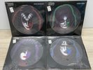 KISS 1978 record/vinyl-4 pc set-Ace/Gene/Paul-Peter AUCOIN/CASABLANCA NEW B214