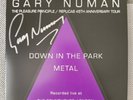 Gary Numan Down In The Park/Metal Roundhouse Live Vinyl Ltd 2000 Signed...