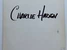 CHARLIE HADEN - GOLDEN NUMBER - PRE-RELEASE ACETATE - 1977 Free Jazz(RARE)