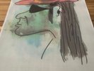 Udo Lindenberg  - Din A 1 Poster - Selbstporträt