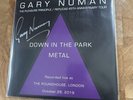 Gary Numan - Down In The Park / Metal Live - Signed - Coloured Vinyl - Only 2000