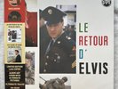 ELVIS PRESLEY LE RETOUR D'ELVIS / HIS HAND IN MINE NM LP VINYL 430.324 OBI