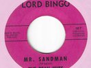 TEEN DOOWOP 45 ON LORD BINGO - THE BEAU-JIVES - 