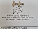 Led Zeppelin. Presenc Ex + copy  swan Song 1st UK Pressing 1976 A2 B1
