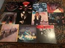 Hard Rock/Metal 11 Vinyl LP Lot-Whitesnake/Krokus/GTR/UFO/Helix/REO/AXE/Asia/VG