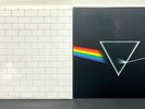 Pink Floyd Vinyl Record Lot: The Wall & Dark Side Of The Moon NEAR MINT