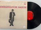 Louis Armstrong Signed Ambassador Satch Album Cover w/ Vinyl AUTO JSA LOA