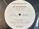 DIE MEISTERSINGER EJS 224 THE GOLDEN AGE OF OPERA PRIVATE RARE VTG #7