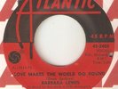 BARBARA LEWIS Love Makes The World Go Round ATLANTIC  NORTHERN SOUL DETROIT 45
