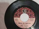 The Doors 45 rpm Break On Through (First 45) 1967 Red Black Pink label BIN FS