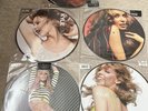 5 X Kylie minogue picture disc , Sold As A Set . Unplayed. Slow Is Sealed