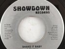 Alfie Fraction - Shake It Baby Modern Soul Boogie 45 Showdown Records AF-4485