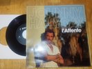 Johnny Hallyday vinyles promo radio 45 tours  l'attente pochette 25 m